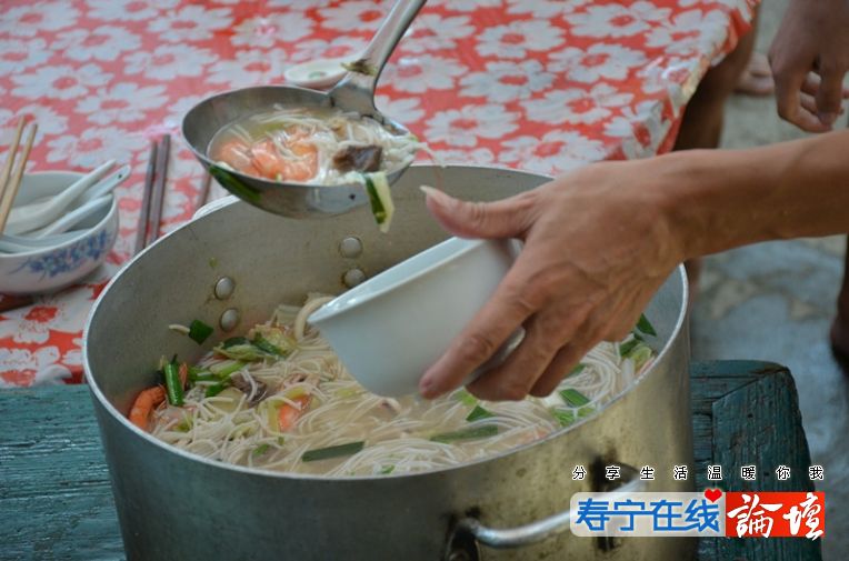 自己煮的南台粉干