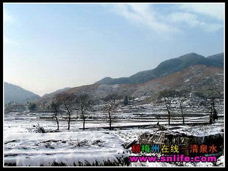 冬雪（今冬寿宁第一场雪）