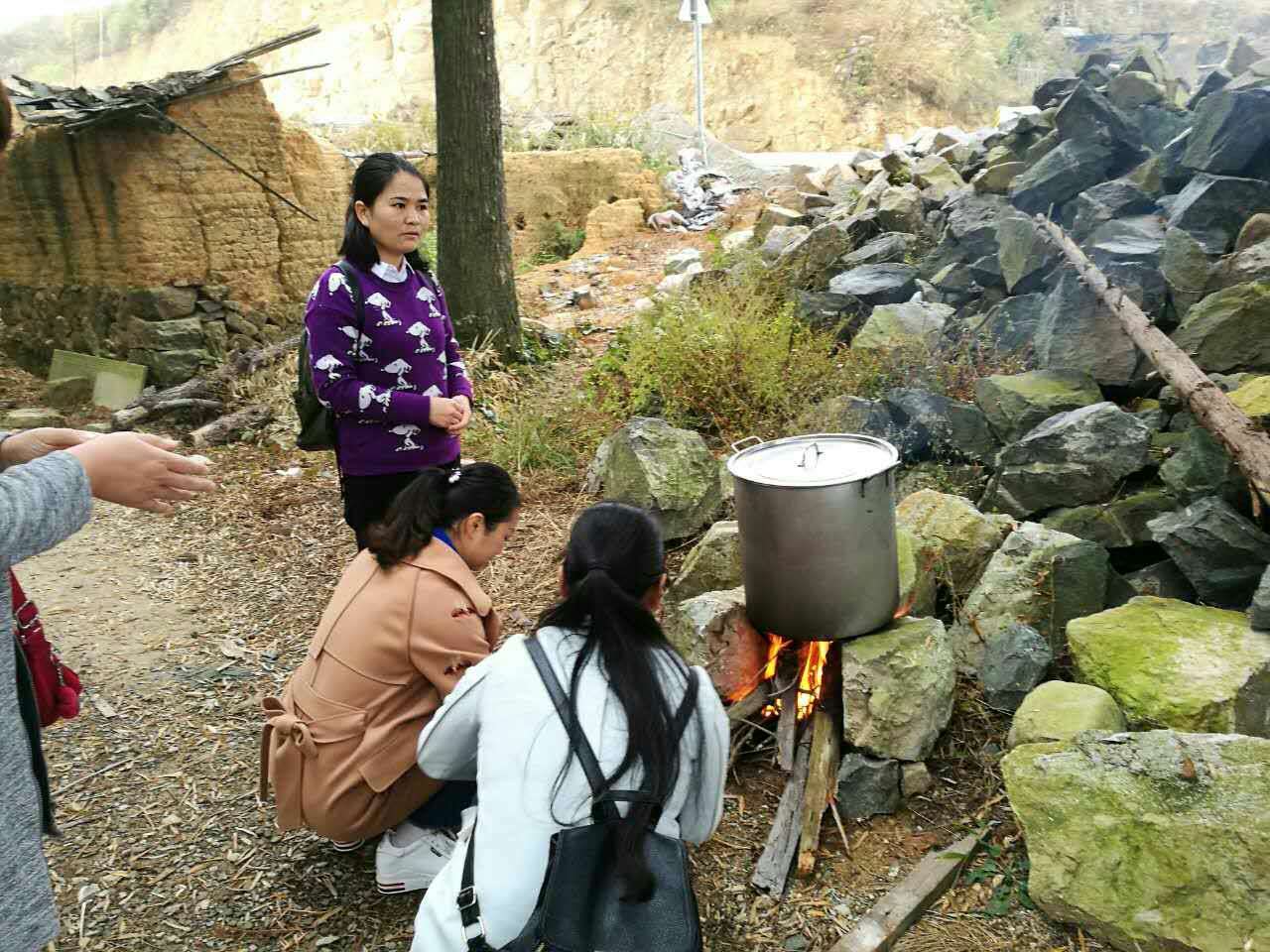 野外做饭