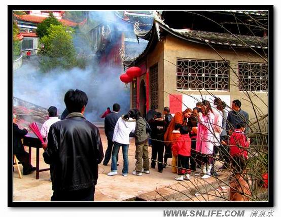 大年初一大王庙(圆通寺）