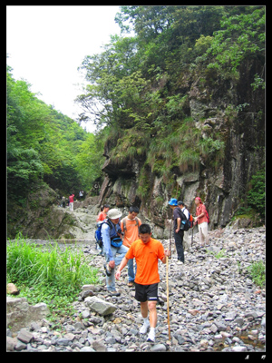 乙酉初夏芎坑峡谷游记