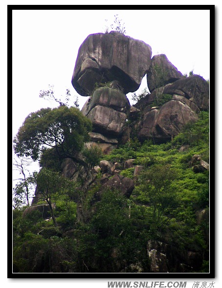 畅游杨梅州双溪峡谷